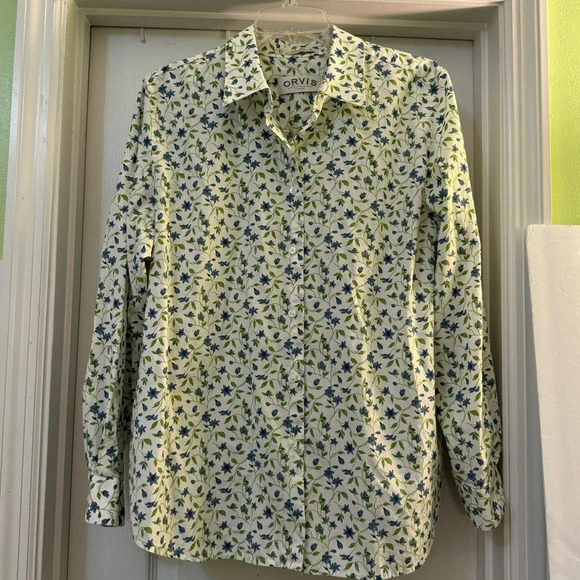 Orvis Sporting Tradition Wrinkle Free Long Sleeve Blouse - Picture 1 of 7